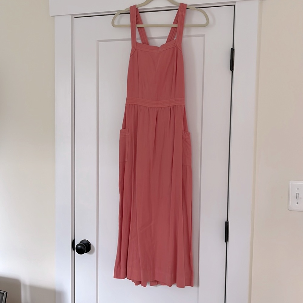 NWT Madewell apron dress | salmon pink | Sz 4